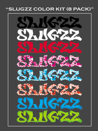 SLUGZZ COLOR KIT  (8 PACK)